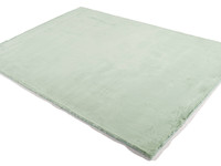 Fay - zacht hoogpolig vloerkleed in mintgreen