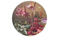 Amelie- Rond vloerkleed met bloemenpatroon