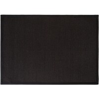 Floorpassion Premium 25 - Sisal vloerkleed in zwarte kleurstelling