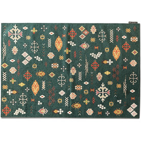 Fred van Leer Bolivian Etis Smaragd Green 55 -Vloerkleed by Fred van Leer