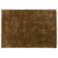 Floorpassion Sandro 54 - Modern hoogpolig vloerkleed in Olive Green