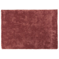 Floorpassion Sandro 44 - Modern hoogpolig vloerkleed in Oudroze