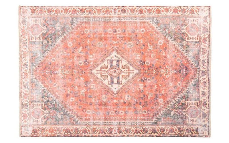 Imran 46 - Uniek vintage vloerkleed in Multi kleurstelling