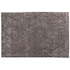 Floorpassion Velours grijs geometrisch vloerkleed - Romain  23 Grey