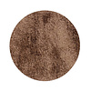 Floorpassion Dime 15- Rond Hoogpolig velours vloerkleed in Karamel