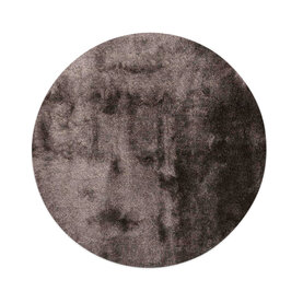 Floorpassion Noëlle Riche 22 - Rond vloerkleed Wolfgrijs