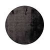 Floorpassion Noëlle Riche 24 - Rond vloerkleed in Diepzwart