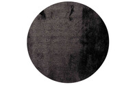 Noëlle Riche 24 - Rond vloerkleed in Diepzwart