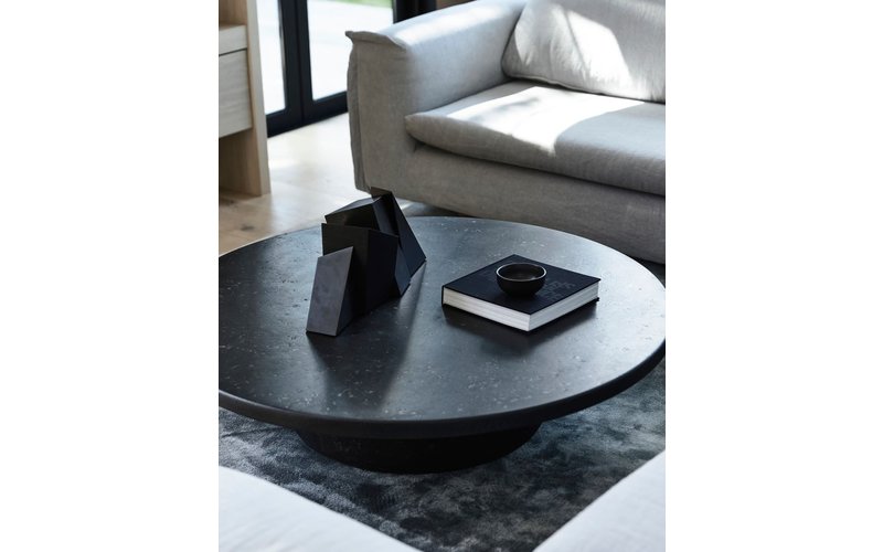 Sandro 24 - Modern hoogpolig vloerkleed in Intense Grey kleursamenstelling