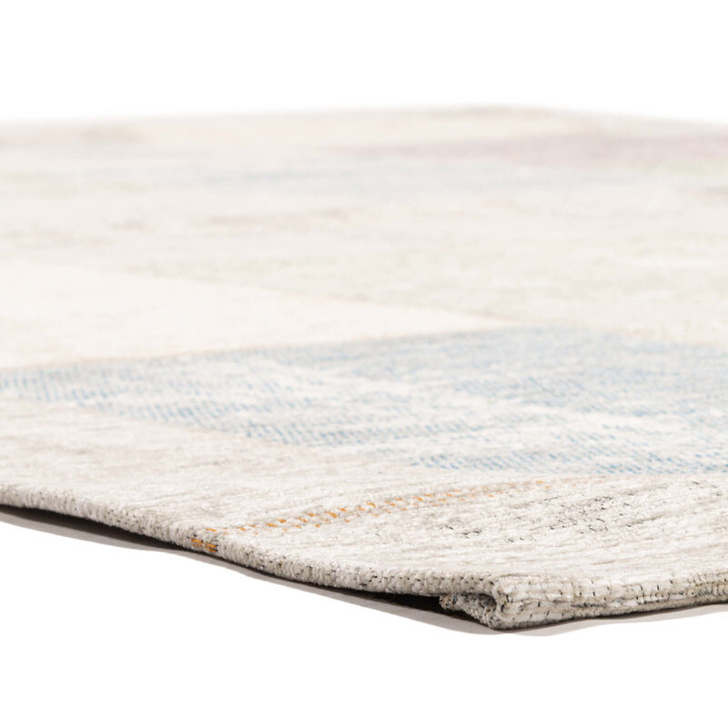 Enzo 92 - Vintage vloerkleed in mix pastel tinten