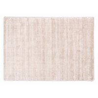 Floorpassion Ryker 12 - Velvet Viscose Vloerkleed in Ivory White