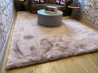 Hampton Soft Pink - Premium zacht hoogpolig vloerkleed