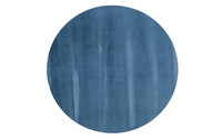 Fay Soft azuurblauw 33 - Rond vloerkleed zacht