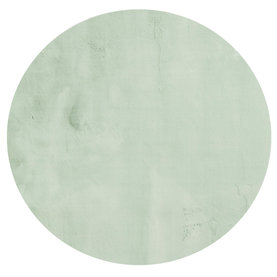 Fred van Leer Fay Soft Mintgroen - Rond vloerkleed zacht