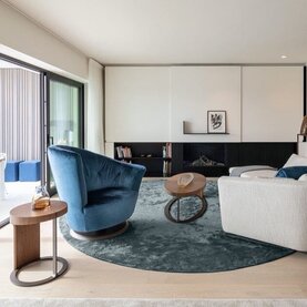 Floorpassion Sandro 32 - Rond hoogpolig vloerkleed