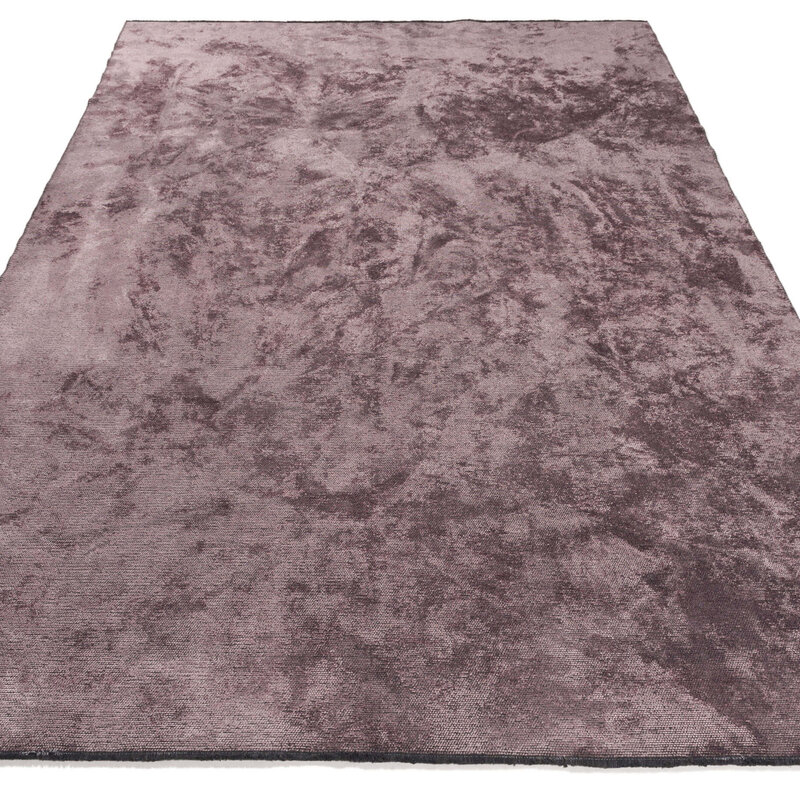 Velours vintage vloerkleed - Royce 43 - Dark Pink