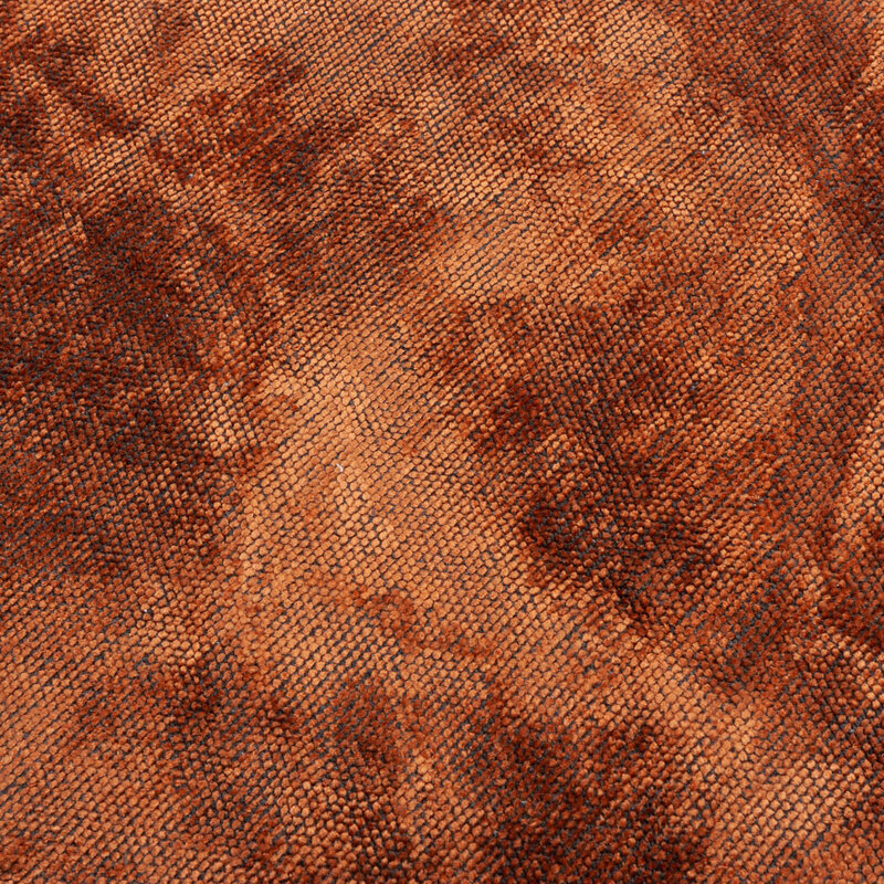 Velours vintage vloerkleed - Royce 63 -Terra Orange