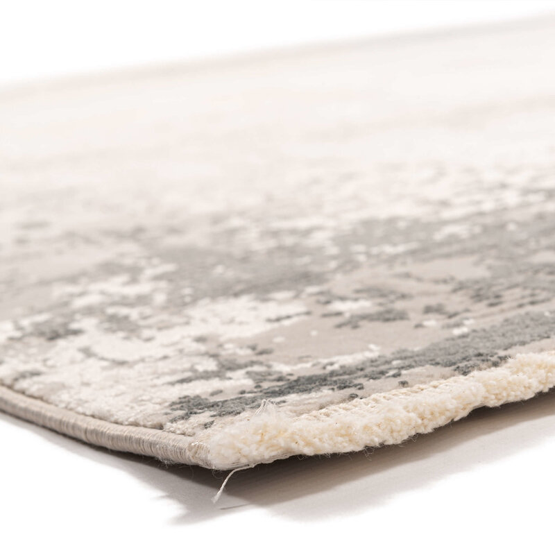 Safi 69 - Exclusief vintage tapijt in grijs/beige mix