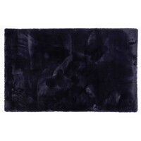 Fred van Leer Hampton Dark Blue 36 - Premium zacht hoogpolig vloerkleed