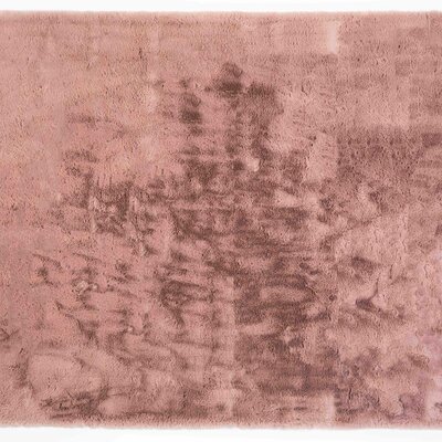 Fred van Leer Hampton Soft Berry Pink 44 - Premium zacht hoogpolig vloerkleed