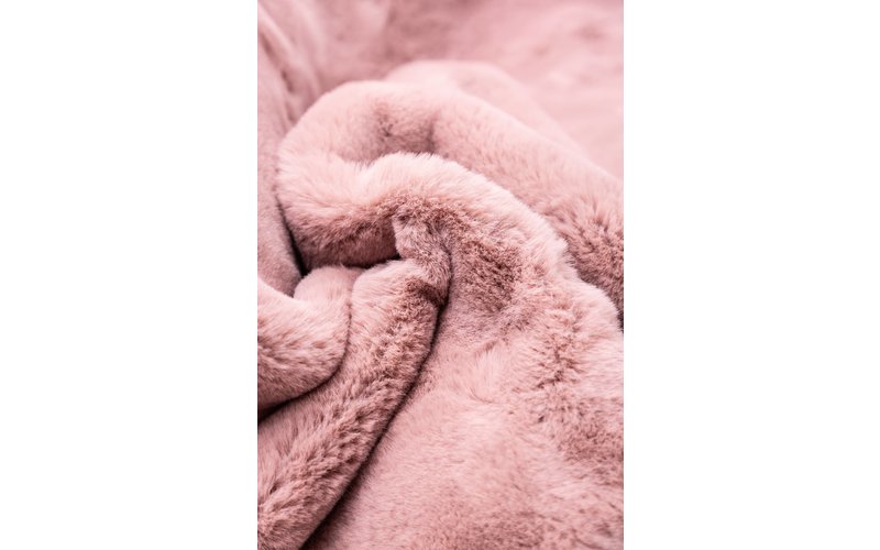 Faux Fur Plaid - Soft Pink 42 - Floorpassion X Fred