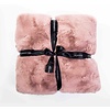 Fred van Leer Faux Fur Plaid - Soft Pink - Floorpassion X Fred