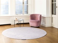 Prosper 42 Powder Rose  - Rond vloerkleed Mart Visser