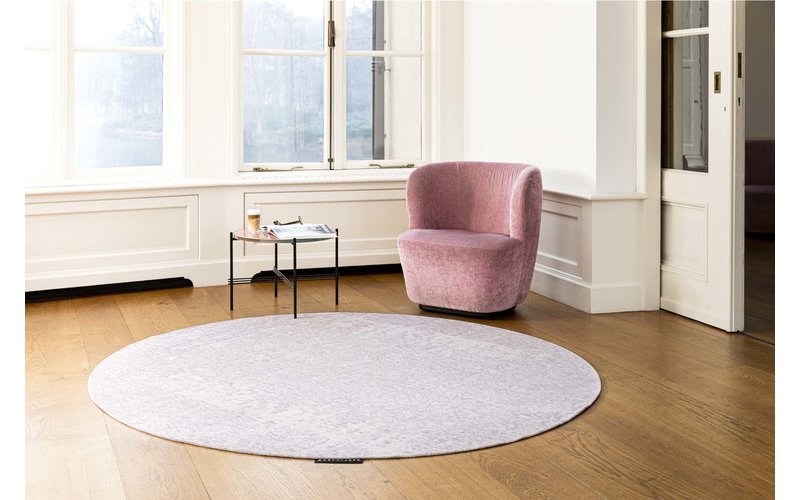 Prosper 42 Powder Rose  - Rond vloerkleed Mart Visser