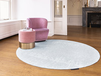 Mart Visser Prosper 31 - Powder blue Rond vloerkleed