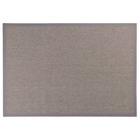 Floorpassion Sisal Outdoor 21 - Sisal vloerkleed voor buiten in lichtgrijs met lichtgrijze band