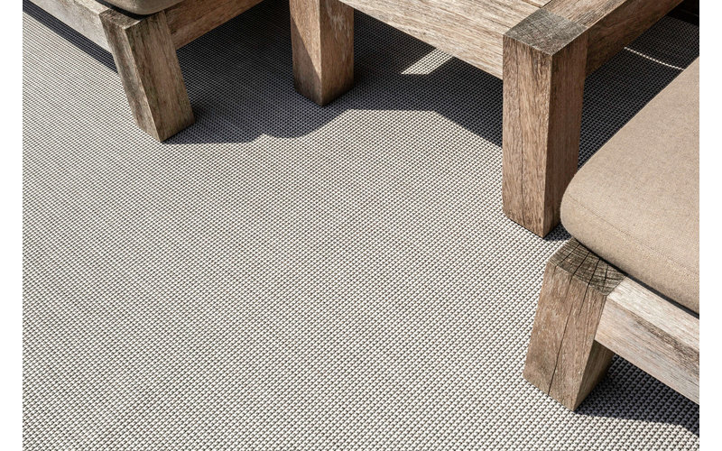 Outdoor vloerkleed Botanique - Natural Grey