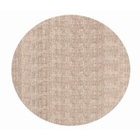 Floorpassion Barra 12 - Rond Outdoor vloerkleed in dessert sand beige