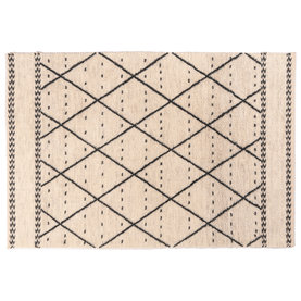 Floorpassion Matan 12 - Luxe wollen  vloerkleed met patroon