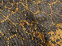 Velours slangenprint vloerkleed - Snake 62 - Copper