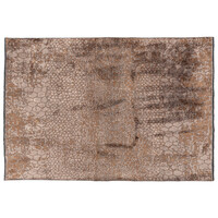 Floorpassion Velours slangenprint vloerkleed - Snake 16 - Golden Brown