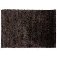 Floorpassion Reef 26 - Hoogpolig vloerkleed in het zwartgrijs