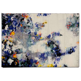 Fred van Leer Design vloerkleed - Play Alive Blue 95