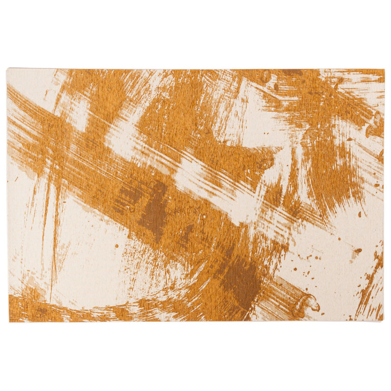 Jairo 62 - Vintage vloerkleed in licht gouden kleurstelling