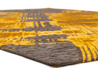 Jairo 63 - Vintage vloerkleed in goudbruine kleurstelling