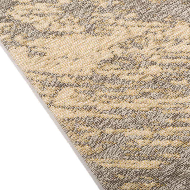 Jairo 21 - Vintage vloerkleed in grijze kleurstelling