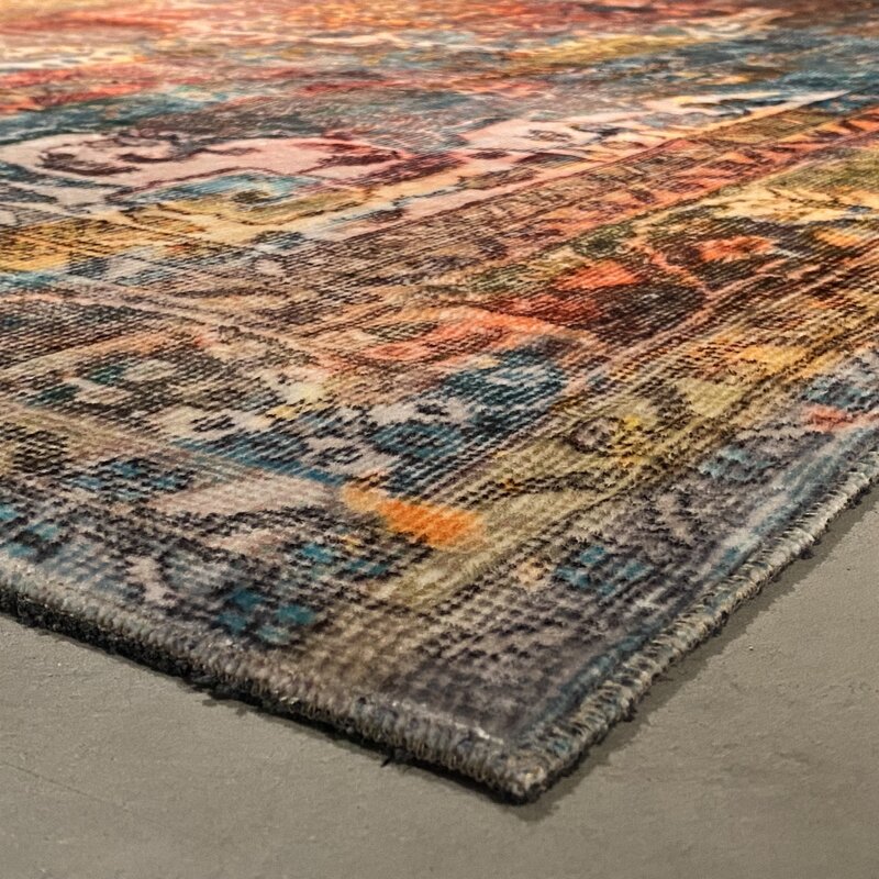 Aster - Uniek vintage vloerkleed in Multi kleurstelling