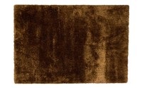 Ross 69 - Uniek hoogpolig vloerkleed in bruine kleurstelling