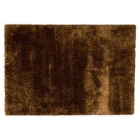 Floorpassion Ross 69 - Uniek hoogpolig vloerkleed in bruine kleurstelling