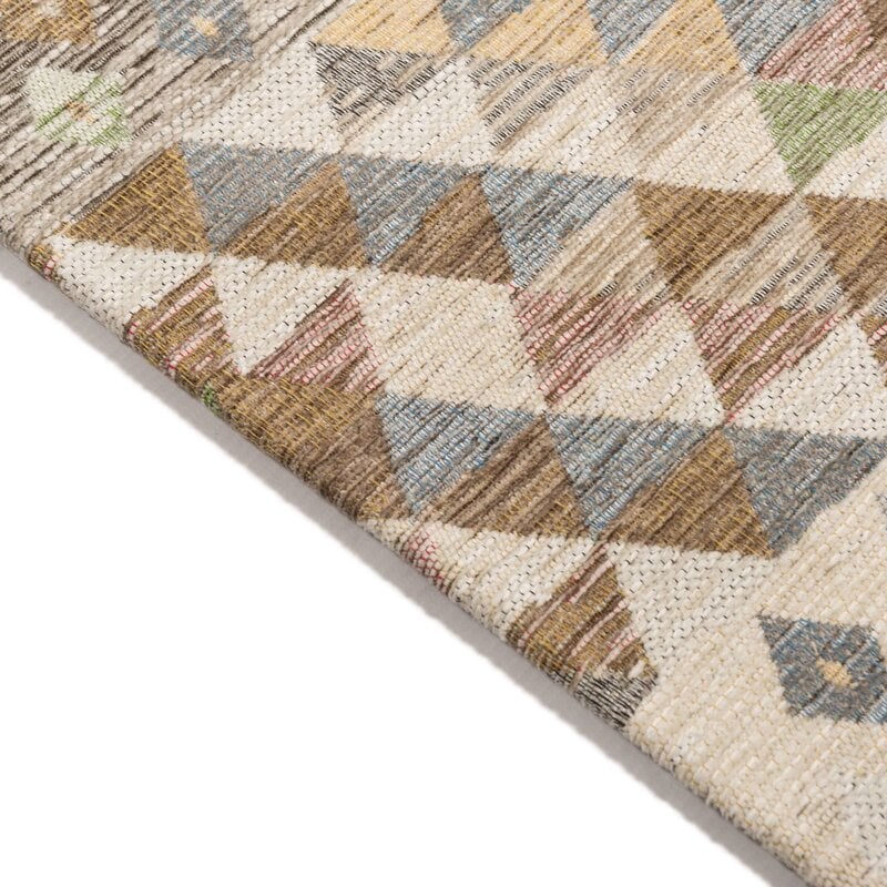 Hamra 14 - Vintage vloerkleed in beige kleurstelling