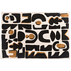 Floorpassion Duco - Luxe Hoogpolig wollen vloerkleed in multi kleur met patroon