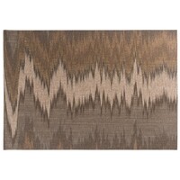 Floorpassion Sweder 15 - Uniek vintage vloerkleed met Zwart en Grijze garen