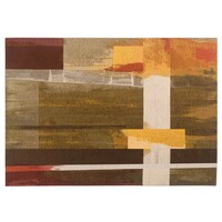 Floorpassion Taco 69 - Uniek vintage vloerkleed met warme multi kleuren