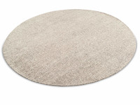 Marina 21 - Rond vloerkleed in  kleurstelling - Grey / White