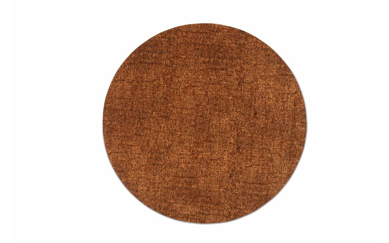 Marina 18 - Rond vloerkleed in kleurstelling - Caramel / Brown