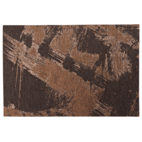 Floorpassion Jairo 17 - Vintage vloerkleed Chocolade Brown